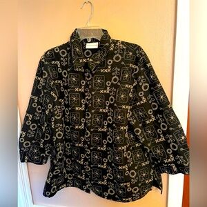 Alfred Dunner embroidered women’s blazer size 20 ( 2 XL)